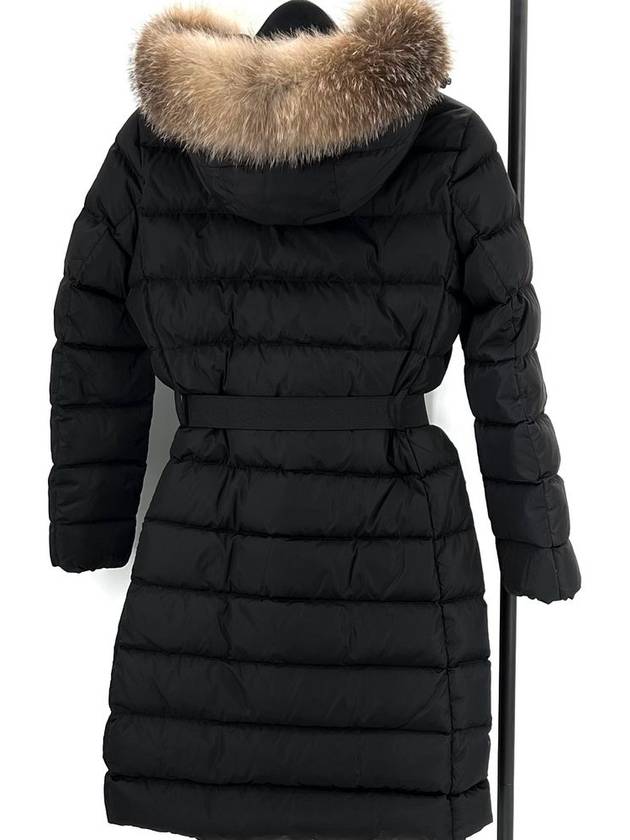 Chloe Women s Long Padding Fox Fur Black Size 2 - MONCLER - BALAAN 2