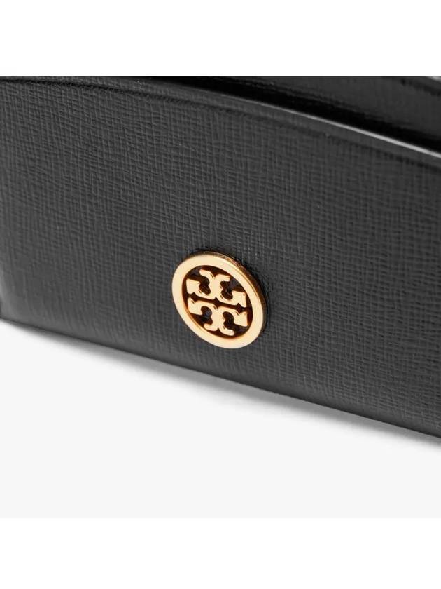 Robinson Card Wallet Black - TORY BURCH - BALAAN 4