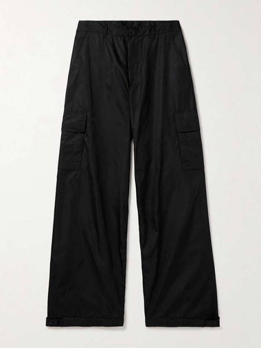 straight leg embroid shell cargo pants OMCF037C99FAB0031010 B0080990002 - OFF WHITE - BALAAN 1