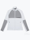 Lazarus Mid Layer Zip-Up Jacket Grey White - J.LINDEBERG - BALAAN 2