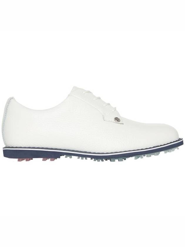 Women's Gallivanter Leather Golf Spike Shoes Snow - G/FORE - BALAAN 1