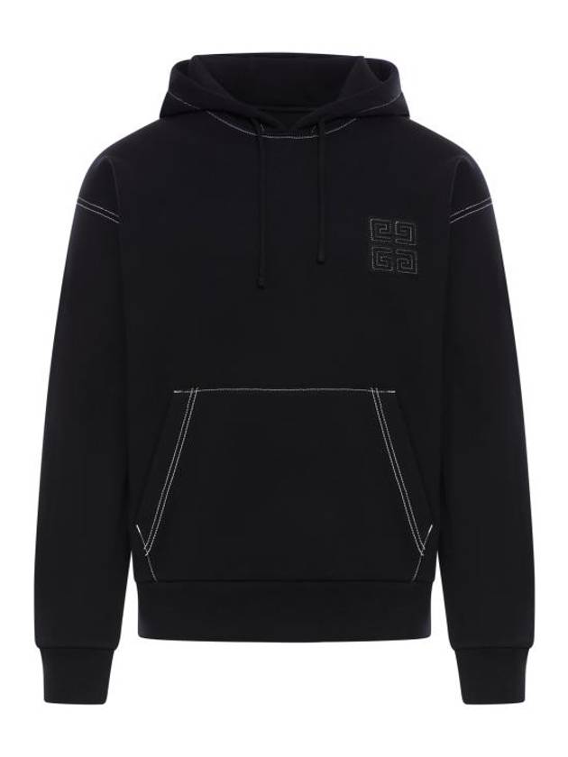 4G Fleece Hoodie Black - GIVENCHY - BALAAN 2