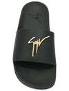 Zanotti Gold Logo Slippers - GIUSEPPE ZANOTTI - BALAAN 3