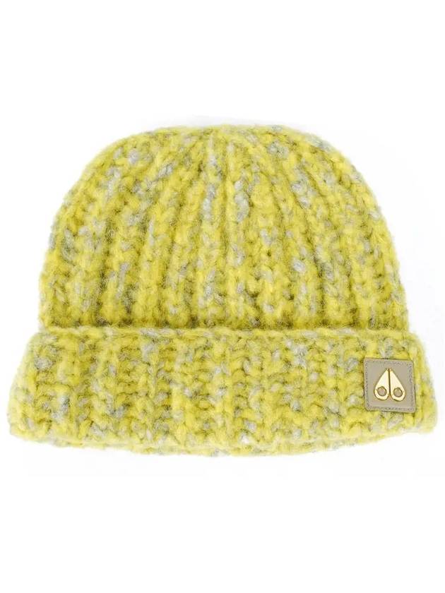 Trenton Alpaca Wool Beanie Yellow - MOOSE KNUCKLES - BALAAN 3