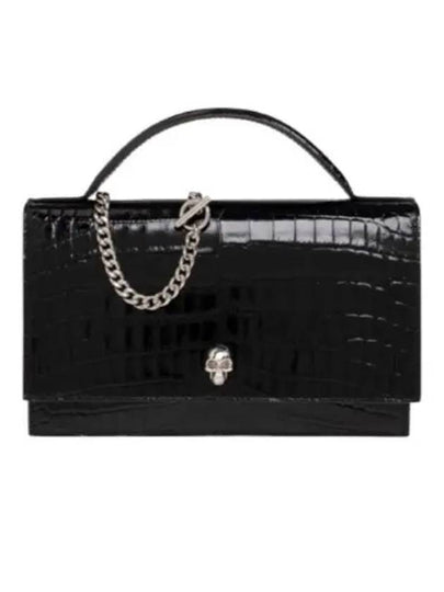 Skull Midi Shoulder Bag Black - ALEXANDER MCQUEEN - BALAAN 2