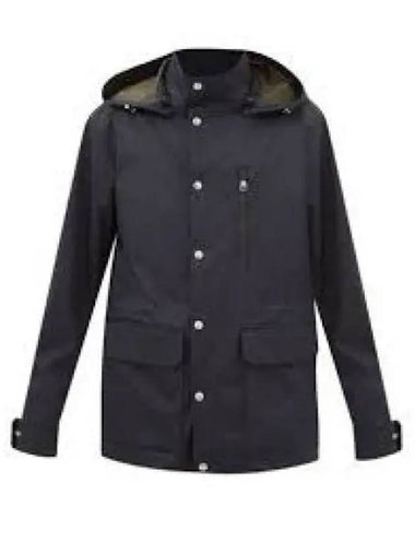 Navy Huchette Hooded Jacket 1B00004 595R7 779 1208454 - MONCLER - BALAAN 1