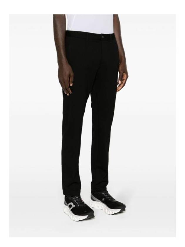 Slim Fit Pants Performance Stretch Jersey Straight Pants Black - HUGO BOSS - BALAAN 3