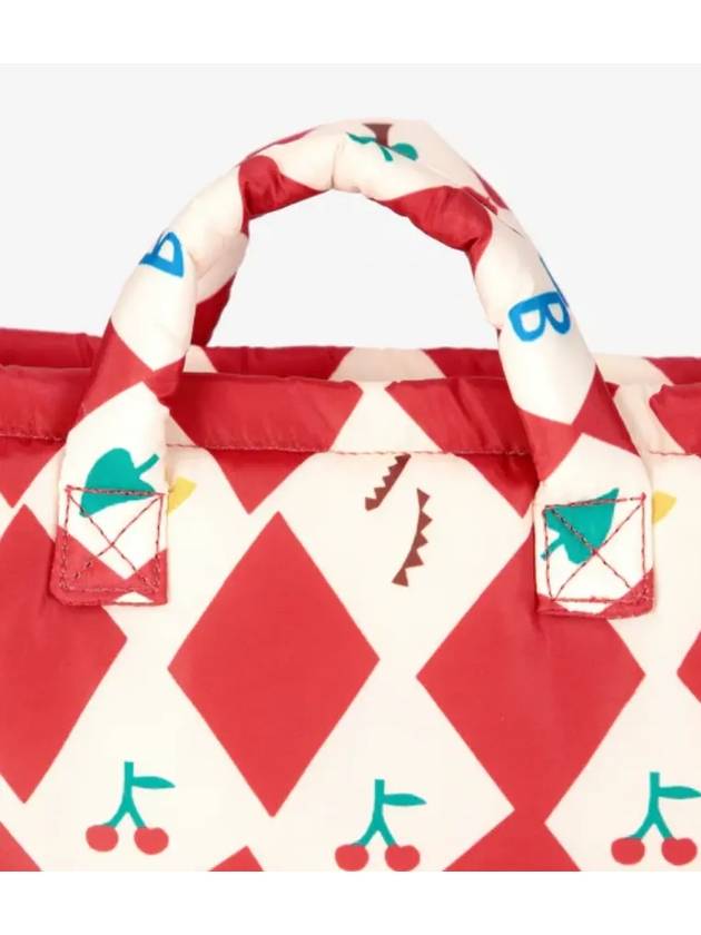 Harlequin All Over Tote Bag and Cross B224AI020 Italian Kids - BOBO CHOSES - BALAAN 4