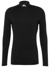 Men's Aello Soft Compression Long Sleeve T-Shirt Black - J.LINDEBERG - BALAAN 3