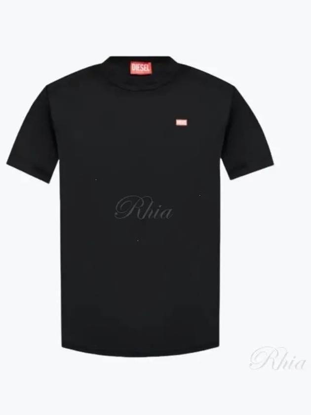 T Miegor Crew Neck Short Sleeve T-Shirt Black - DIESEL - BALAAN 2