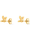 Go 14 Earrings Gold - LOUIS VUITTON - BALAAN 4