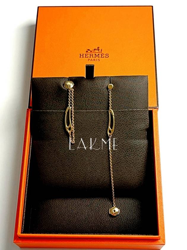 Chandal Mini Punk Women s Earrings Rose Gold H217531B 00 - HERMES - BALAAN 2