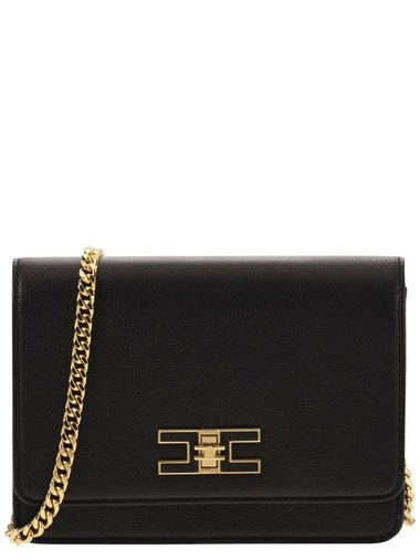 Small shoulder strap with logo plaque - ELISABETTA FRANCHI - BALAAN 1