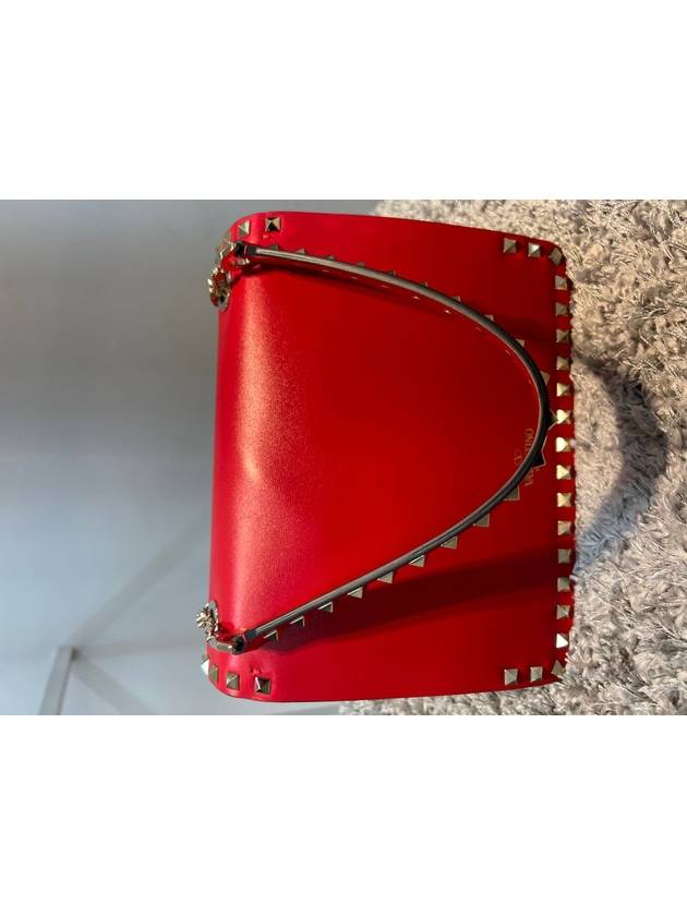 Rockstud Cross Bag Red - VALENTINO - BALAAN 4