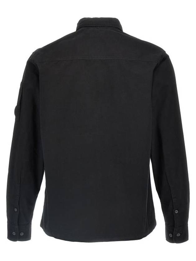 CP Company Long Sleeve Shirt 18CMOS124A110143G999 Black - CP COMPANY - BALAAN 3