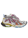 Men's Effect Mesh Runner Sneakers Rainbow - BALENCIAGA - BALAAN.