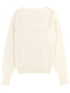 La Maille Pau Asymmetric Cardigan White - JACQUEMUS - BALAAN 3