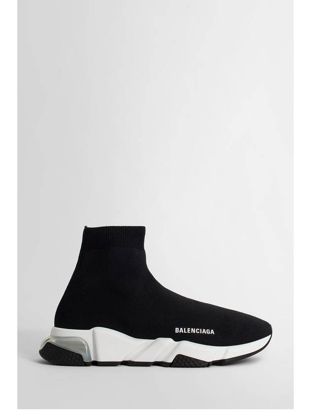 Speed Trainer Clear Sole High Top Sneakers Black - BALENCIAGA - BALAAN 3