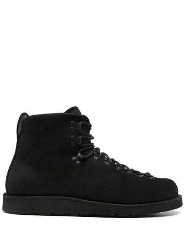 Stone Island Lace-Up Boot In Nabuk Leather - STONE ISLAND - BALAAN 1