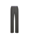 Technical Canvas Loose Straight Pants Deep Grey - DIOR - BALAAN 1