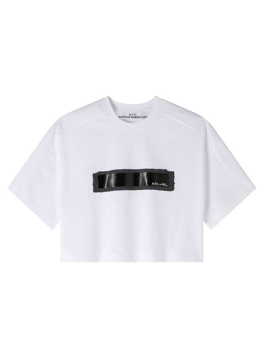 Sandre Short Sleeve T-Shirt White - A.P.C. - BALAAN 1