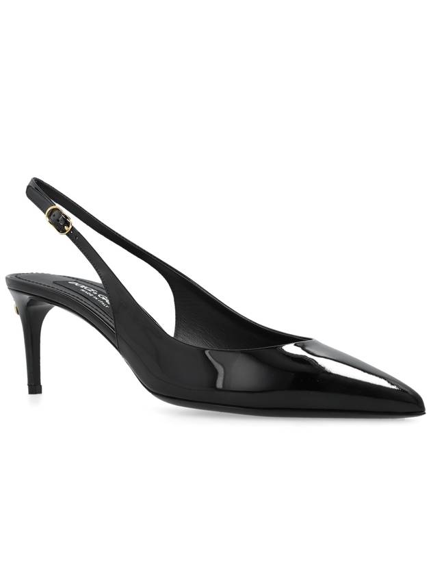 patent leather CARDINALE slingback CG0606A1471 80999 NERO B0170444769 - DOLCE&GABBANA - BALAAN 5