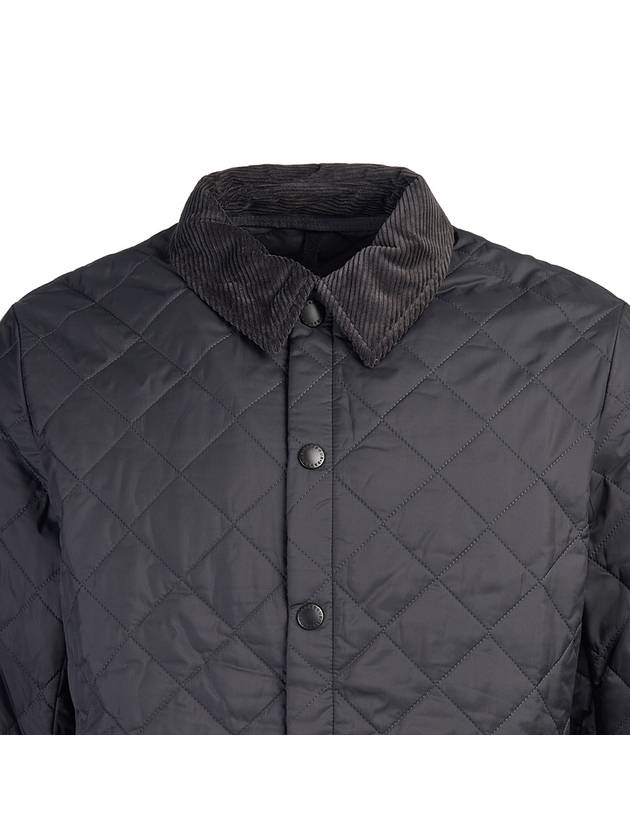 Heritage Liddesdale Quilted Padding Charcoal - BARBOUR - BALAAN 5