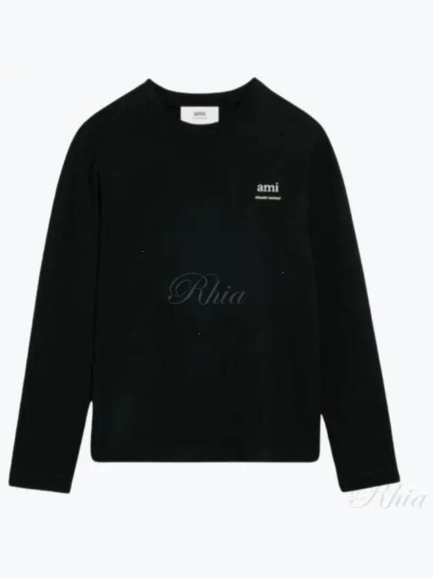 Alexandre Mattiussi Long Sleeve T-Shirt Black - AMI - BALAAN 2