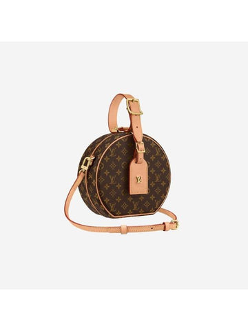 Petite Boite Chapeau Monogram Cross Bag Brown - LOUIS VUITTON - BALAAN 1