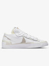 X Nike Blazer Low White Patent Leather DM6443100 - SACAI - BALAAN 4