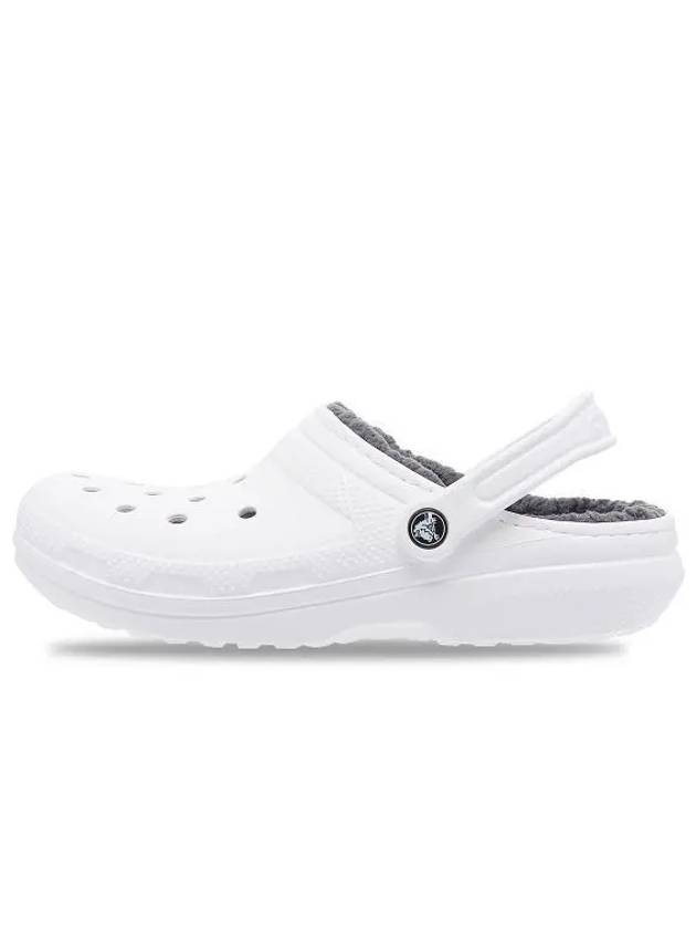 Classic Lined Clog Sandals White - CROCS - BALAAN 2