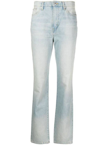 Kenzo Stone Blue Asagao Straight Fit Clothing - KENZO - BALAAN 1