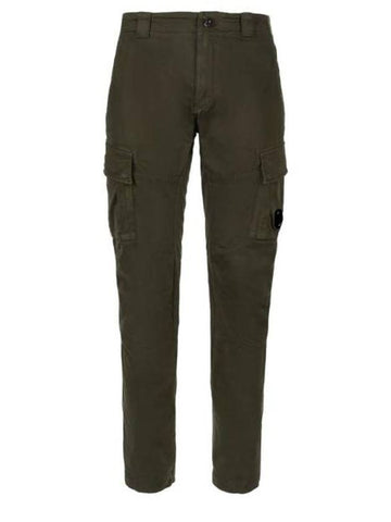 CP Company Straight Pants 13CMPA186A 005529G 683 Green IVY - CP COMPANY - BALAAN 1