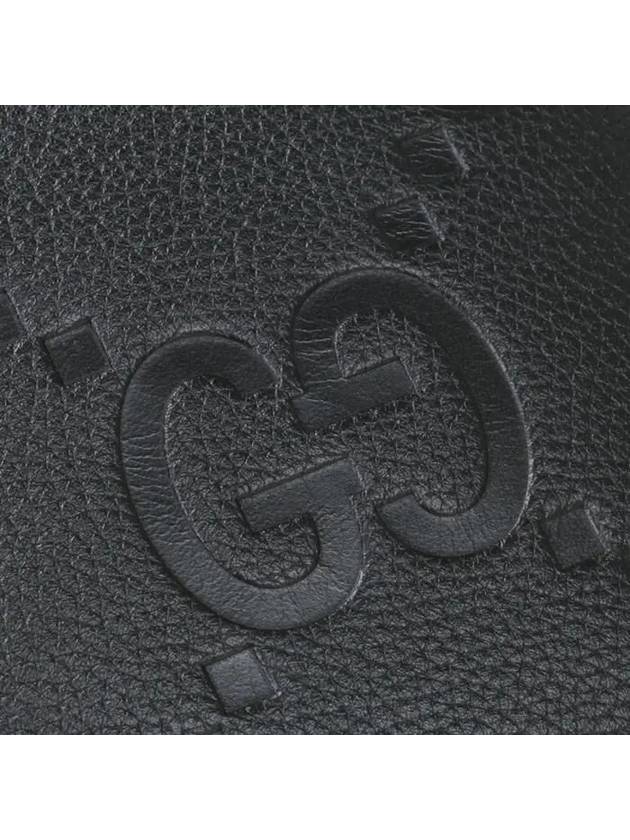 Men's Jumbo GG Messenger Bag Black - GUCCI - BALAAN 6