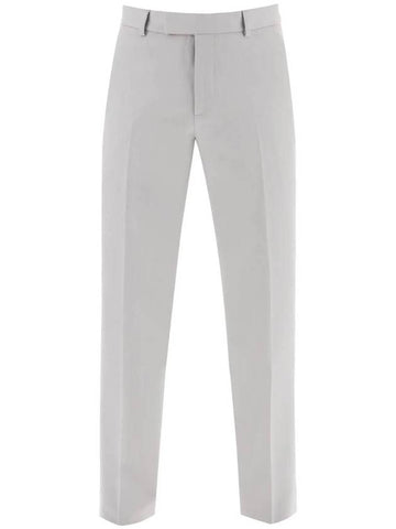 Taylor Wool Slacks Grey - DIOR - BALAAN 1