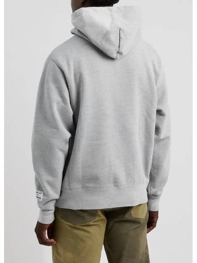 Dab logo print hooded sweatshirt gray DPH 2015 - GALLERY DEPT. - BALAAN 5