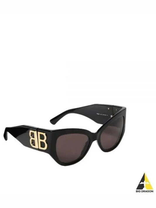 BB Logo Cat-Eye Sunglasses Black - BALENCIAGA - BALAAN 2