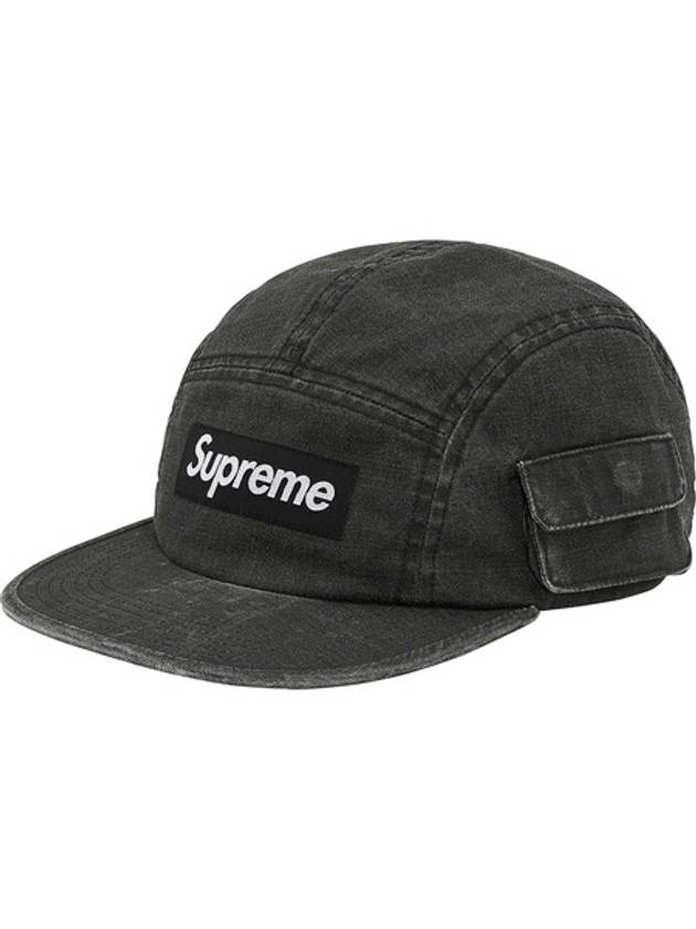 Snap Pocket Camp Cap Black - SUPREME - BALAAN 1