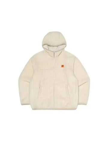 KODAK Apparel Essential Hooded Fleece Jacket IVORY - KODO - BALAAN 1