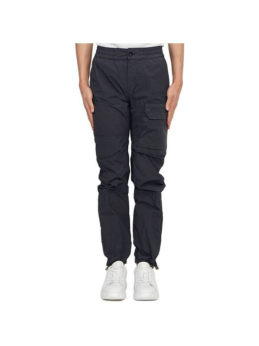 Men's Snap Pocket Cargo Straight Pants Charcoal - TEN C - BALAAN 2