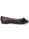 Ferragamo Barina Ballerina Women s Flat Shoes VARINA SOF NERO 0775746 Foot C - SALVATORE FERRAGAMO - BALAAN 4