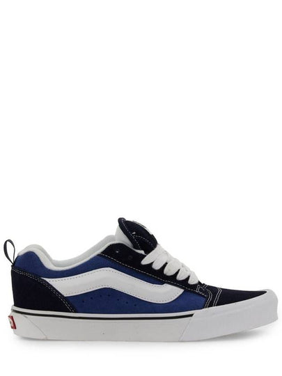 Knu Skool Lace-Up Low Top Sneakers Blue - VANS - BALAAN 2