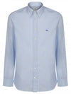 symbol long sleeve shirt sky blue - ETRO - 1