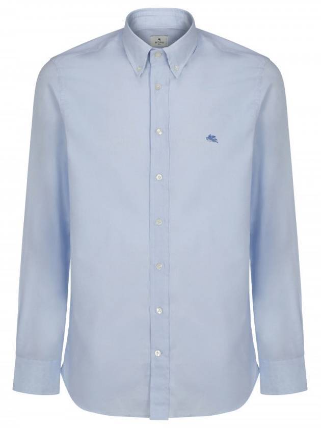 symbol long sleeve shirt sky blue - ETRO - 1