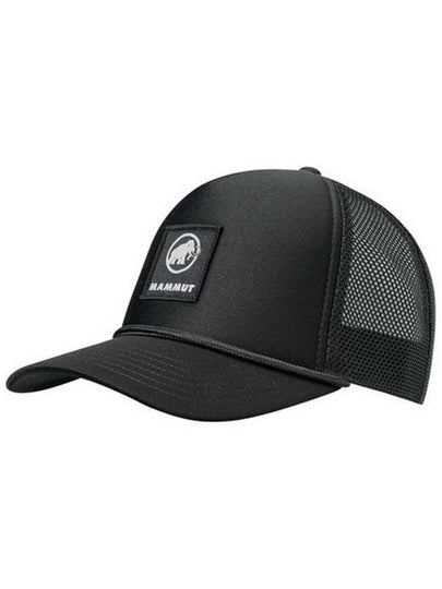 Crag Logo Classic Trucker Ball Cap Black - MAMMUT - BALAAN 2