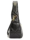 Nappa Leather Mini Bag with Topstitching Black - PRADA - BALAAN 4