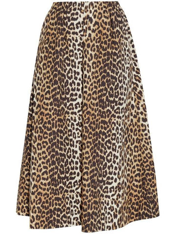 GANNI Skirts Brown - GANNI - BALAAN 1