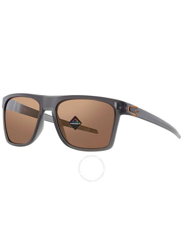 Oakley Leffingwell Prizm Tungsten Square Men's Sunglasses OO9100 910002 57 - OAKLEY - BALAAN 2