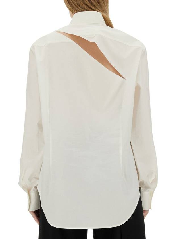 MM6 Shirt S62DT0027 S47294101 WHITE - MAISON MARGIELA - BALAAN 4