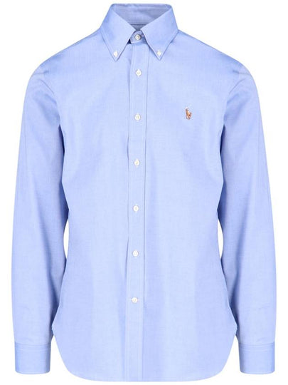 Long Sleeve Shirt Blue - POLO RALPH LAUREN - BALAAN 2